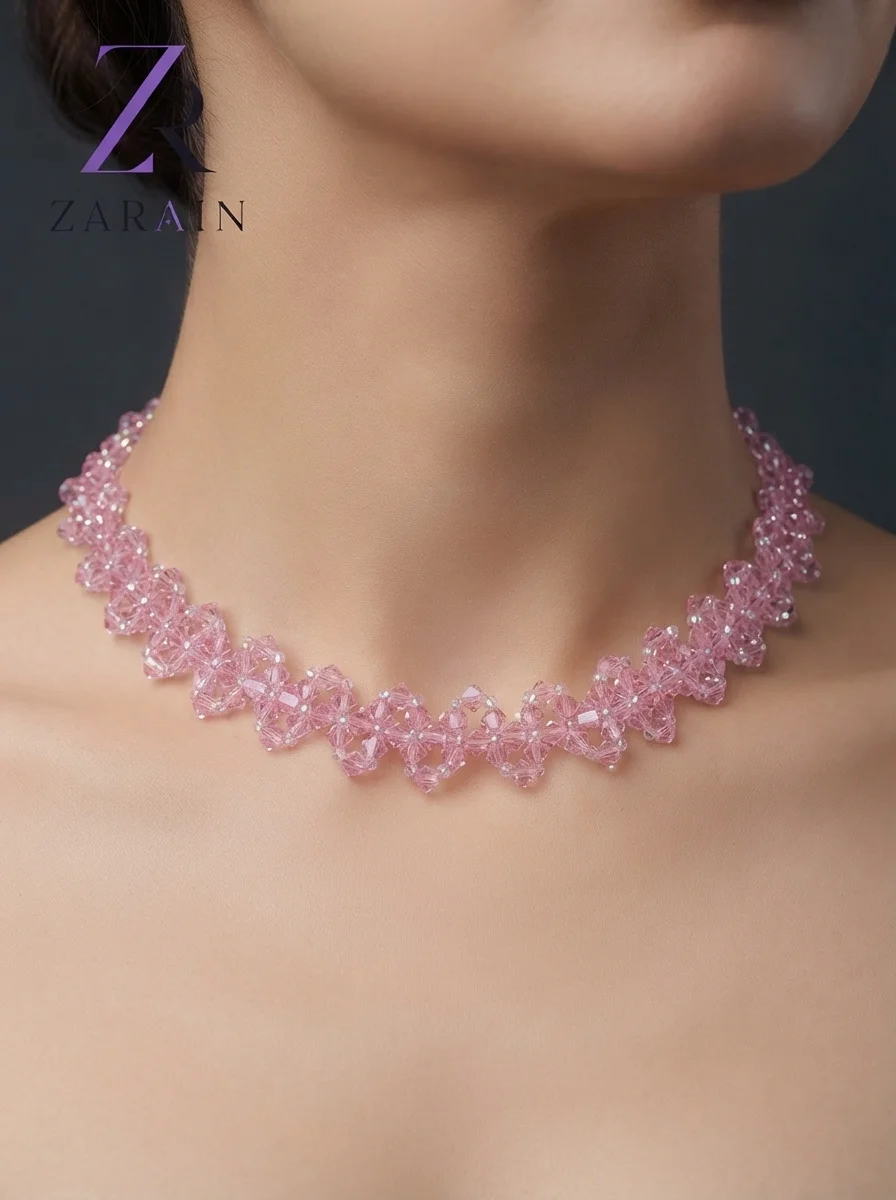 Ethereal Rose Crystal Set